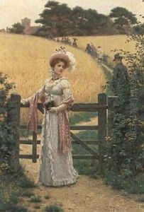 Sunday Morning by Edmund Blair Blair Leighton