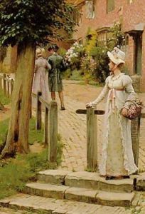 Sally by Edmund Blair Blair Leighton