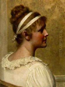 Portrait of a Lady by Edmund Blair Blair Leighton