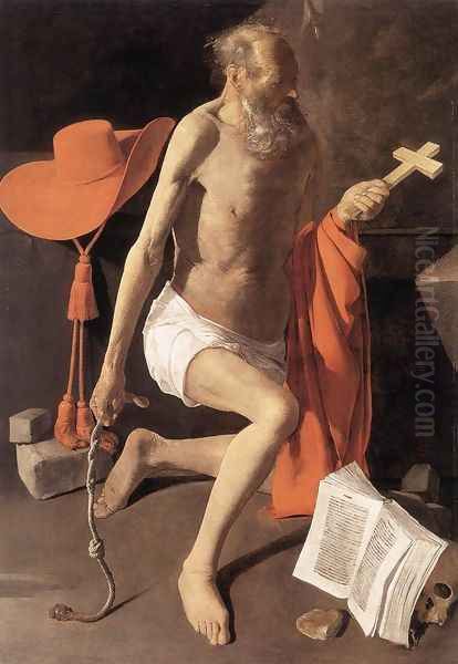 Penitent St Jerome 1620s - view 1