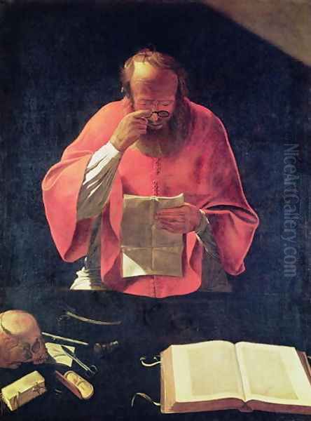 St.Jerome reading - view 1