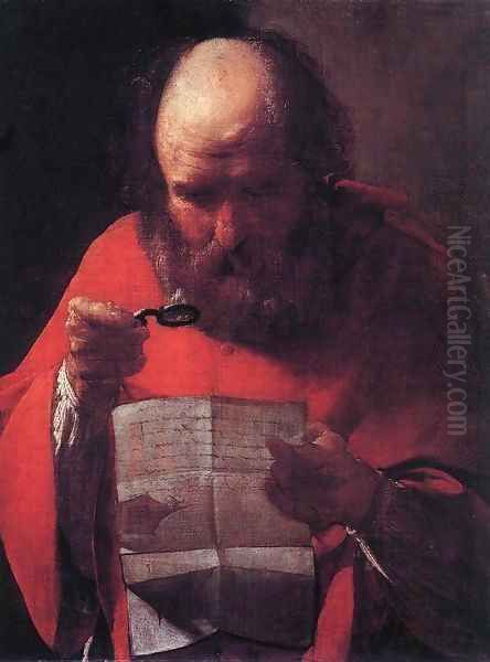 Saint Jerome Reading - view 1