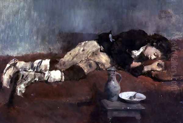 Savoyard Boy Sleeping, 1869 - view 1