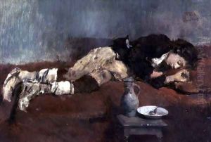 Savoyard Boy Sleeping, 1869