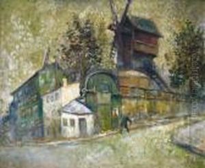 Le Moulin De La Galette by Pierre De Belay