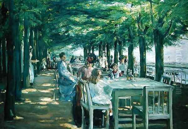 The Terrace at Jacob's Restaurant in Nienstedten-an-der-Elbe, 1902-03 - view 1