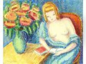 Jeune Femme A La Lecture Jeune Femme A La Lecture
