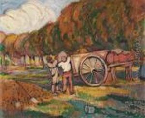 Le Ramassage Des Pommes A Villerville En Normandie