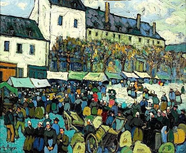 Scene De Marche En Bretagne - view 1