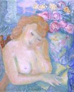 Helene A La Lecture by Pierre De Belay