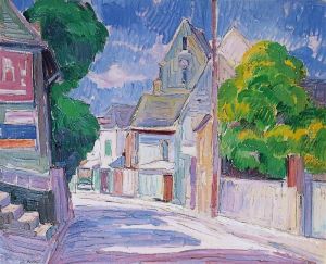 Rue De Village En Ete