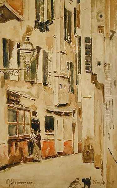 Venetian Street, 1878 - view 1