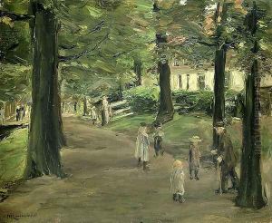 The Avenue by Max Liebermann