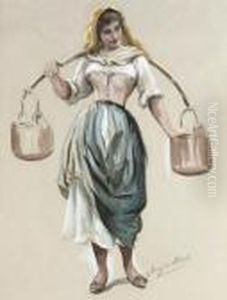 The Waterbearer by Eugene de Blaas