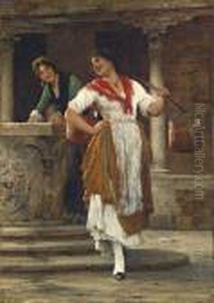 Die Wassertragerin (the Water Carrier) - view 1