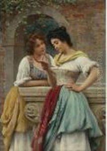 Shared Correspondence by Eugene de Blaas