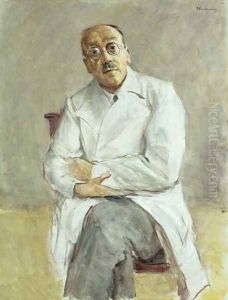 The Surgeon, Ferdinand Sauerbruch, 1932 by Max Liebermann