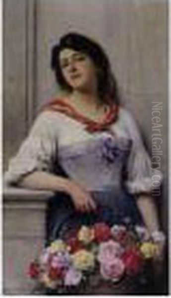 Venetian Flower Seller - view 1