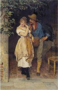 The Secret by Eugene de Blaas