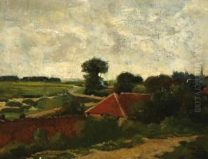 Landschap Met Boerderij Bij Renkum Landschap Met Boerderij Bij Renkum