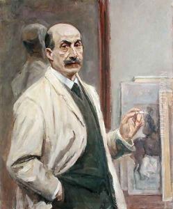 Self Portrait, 1910 by Max Liebermann