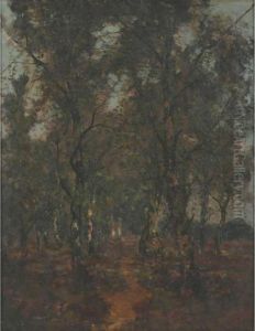 The Forest Glade by Theophile Emile Achille De Bock