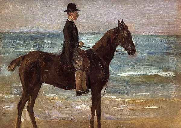 Rider on the Shore - view 1