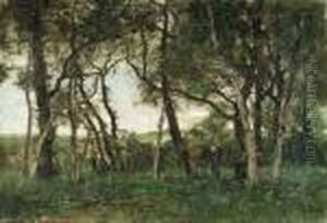 In The Wood
Oil On Canvas by Theophile Emile Achille De Bock