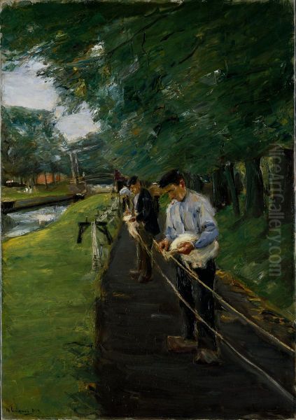 The Ropewalk in Edam - view 1