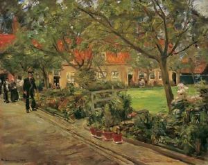 Spitalgarten im Edam by Max Liebermann