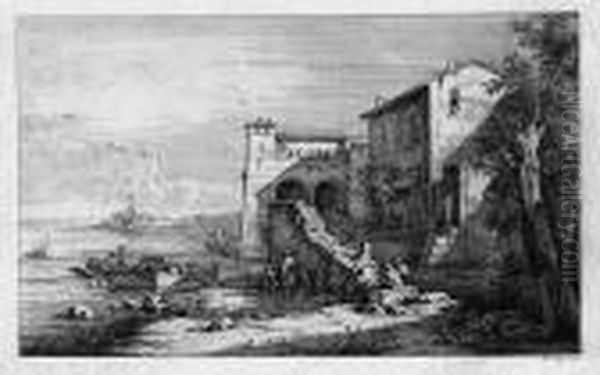 Vue De L'ancienne Douane De Rome - view 1