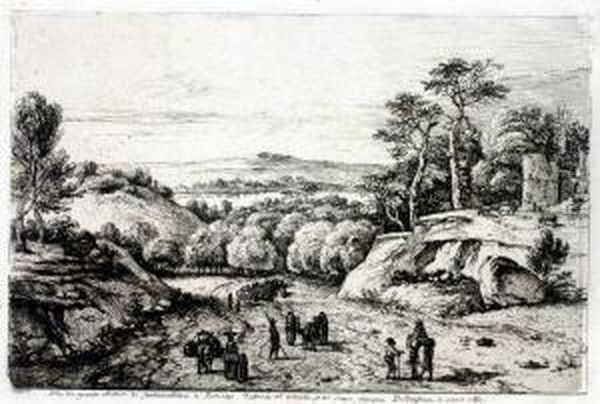 Vue Du Grand Chemin Defontainebleau A Bourron - view 1