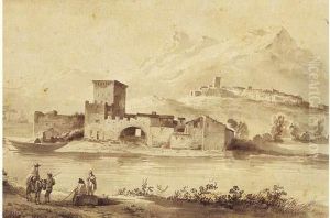 Vue De Garigliano. by Jean-Jacques De Boissieu