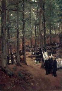 Memorial Service for Kaiser Friedrich at Kösen