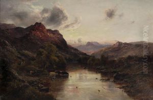 A Mile From Stirling Castle by Alfred de Breanski