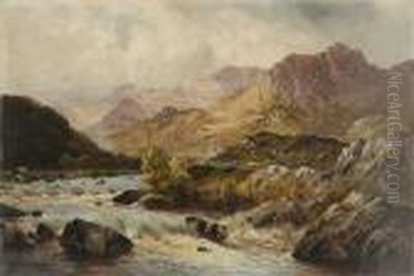 The Llugwy From Pont-y-cyfyng, Capelcurig - view 1