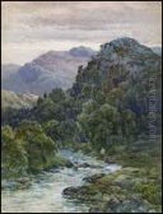 The Trossachs by Alfred de Breanski