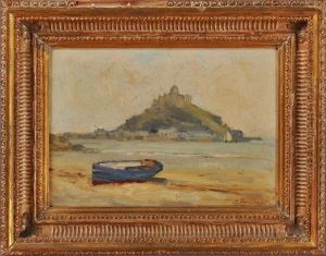 St. Michael's Mount, Cornwall by Alfred de Breanski
