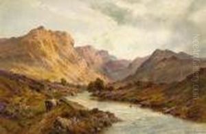 The Pass Of Leny by Alfred de Breanski