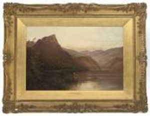 Glen Finlas, Duncraggan, Perthshire by Alfred de Breanski