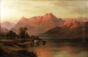 Sunset, Gwynant, North Wales