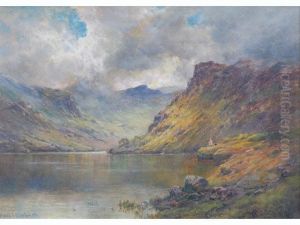Near Stronachlacher by Alfred de Breanski