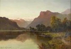 The Falcon Crag, Lodore by Alfred de Breanski