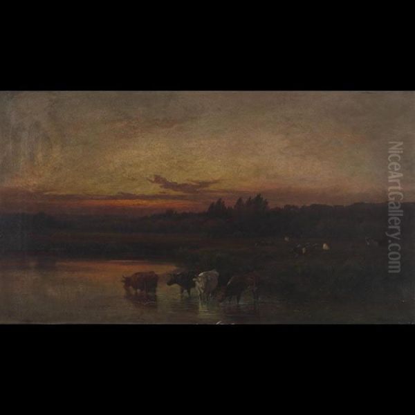 The Banks Of The Thames - Cookham Meadows - view 1