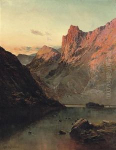 The Hills Of Ham Pot by Alfred de Breanski