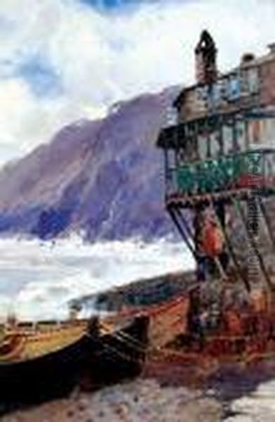 "crazy Kate", Clovelly - view 1