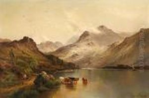 Paisaje by Alfred de Breanski