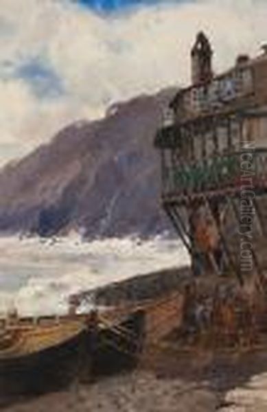 Crazy Kate, Clovelly - view 1