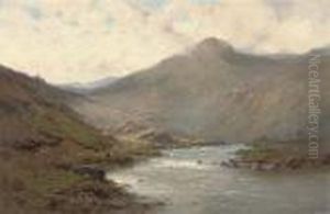 A Bend Of The Dee by Alfred de Breanski