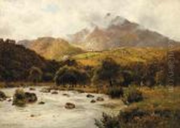 "moel Siabod From Capel Curig - view 1